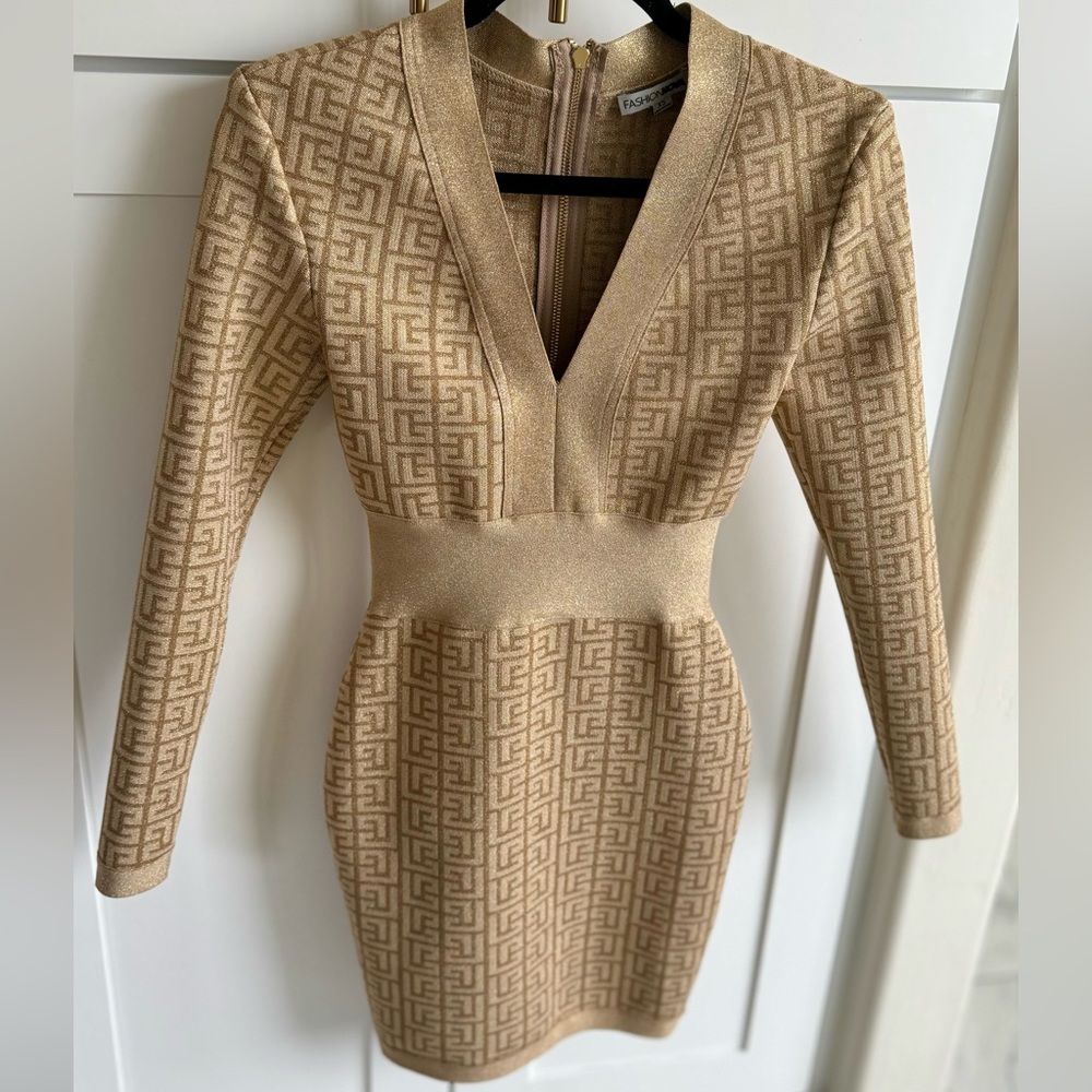 Fashion Nova bandage dress size XS